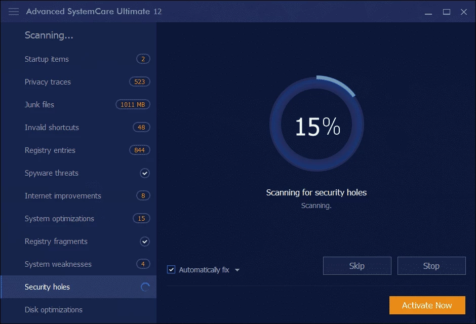 Advanced SystemCare Free — 截圖 2